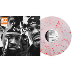 Gravediggaz 6 Feet Deep Indie CLEAR W/RED SPLATTER VINYL 2 LP