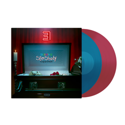 Eminem The Death Of Slim Shady Coup De Grace SEA BLUE / RUBY RED TRANSLUCENT VINYL 2 LP