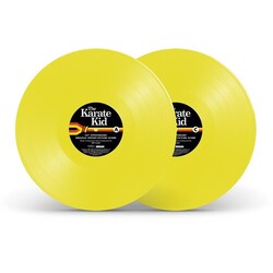 Bill Conti Karate Kid 40th Anniversary YELLOW VINYL 2 LP