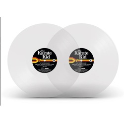 Bill Conti Karate Kid 40th Anniversary LITA CLOUDY CLEAR VINYL 2 LP