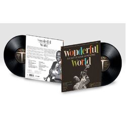 Louis Armstrong Wonderful World: The Best of Louis Armstrong BLACK VINYL 2 LP
