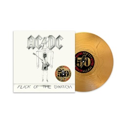 AC/DC Flick Of The Switch GOLD VINYL LP