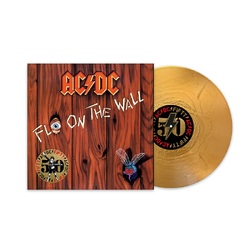 AC/DC Fly On The Wall GOLD VINYL LP
