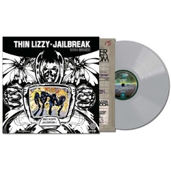Thin Lizzy Jailbreak SILVER VINYL LP