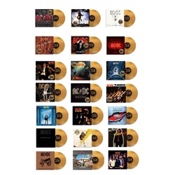AC/DC 50th Anniversary GOLD Reissues GOLD NUGGET VINYL 25 LP