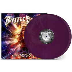 Battle Beast Bringer Of Pain TRANSPARENT VIOLET VINYL 2 LP