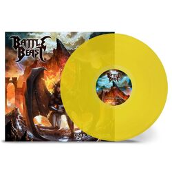 Battle Beast Unholy Savior TRANSPARENT YELLOW VINYL LP