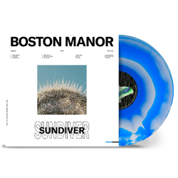 Boston Manor Sundiver LIMITED BLUE WITH WHITE INKSPOT VINYL LP