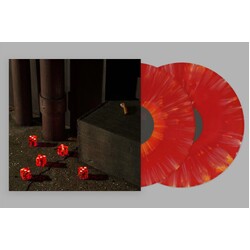 Bright Eyes Five Dice All Threes RED & ORANGE SPLATTER VINYL 2 LP