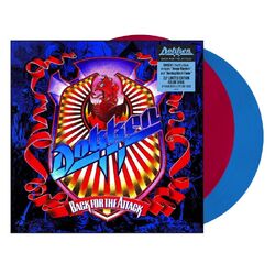 Dokken Back For The Attack RED AND BLUE VINYL 2 LP