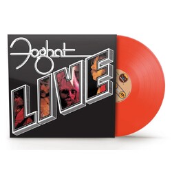 Foghat Live Rocktober 2024 TRANSLUCENT ORANGE VINYL LP