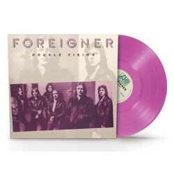 Foreigner Double Vision Rocktober 2024 TRANSLUCENT GRAPE VINYL LP
