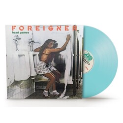 Foreigner Head Games Rocktober 2024 TRANSLUCENT LIGHT BLUE VINYL LP