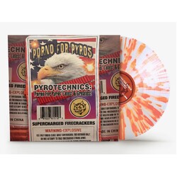 Pyrotechnics Porno For Pyros Latest & Greatest Rocktober 2024 CLEAR WITH ORANGE SPLATTER VINYL LP