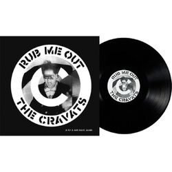 The Cravats Rub Me Out BLACK VINYL 12 "