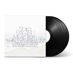 Shiro SAGISU Music from "SHIN EVANGELION" EVANGELION: 3.0+1.0  BLACK VINYL 3 LP