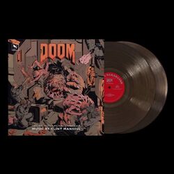 Clint Mansell Doom Original Motion Picture Soundtrack Deluxe Edition BLACK ICE VINYL 2 LP