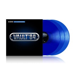 Various Artists NOW Yearbook The Vault 1984 LIMITED TRANSPARENT BLUE VINYL 3 LP