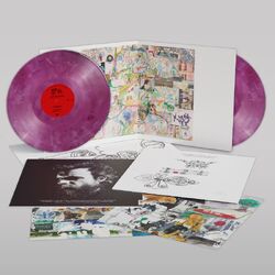 Father John Misty Mahashmashana DARK RED AND SILVER MARBLED VINYL 2 LP