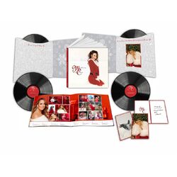 Mariah Carey Merry Christmas 30th Anniversary BLACK VINYL 2 LP + CD BOX SET