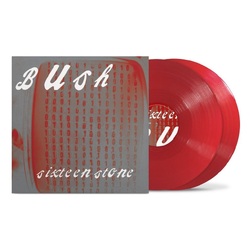 Bush Sixteen Stone 30TH ANNIVERSARY OPAQUE RED VINYL 2 LP