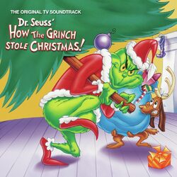 Thurl Ravenscroft & Boris Karloff Dr. Seuss' How The Grinch Stole Christmas! OST GREEN VINYL LP