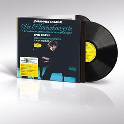 Emil Gilels / Eugen Jochum / Berliner Philharmoniker BRAHMS: Piano Concertos Nos. 1 & 2 Original Source Series 180GM BLACK VINYL 2 LP