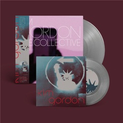 Kim Gordon The Collective Deluxe Edition SILVER VINYL LP + 7"