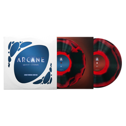 Arcane League of Legends Season 2 soundtrack RED & GREEN MARBLE VINYL 2 LP