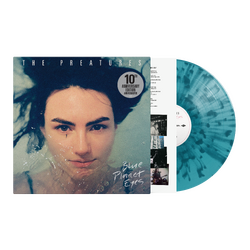The Preatures Blue Planet Eyes 10th Anniversary 180GM ELECTRIC BLUE TRANSPARENT GLITTER SPLATTER VINYL LP