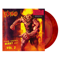 Dio The Very Beast Of Dio Vol 2 LIMITED DRAGONS FIRE SPLATTER VINYL 2 LP