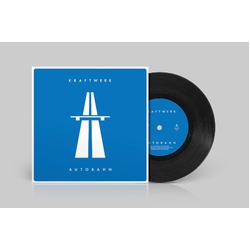 Kraftwerk Autobahn 50th Anniversary LIMITED BLACK VINYL 7"