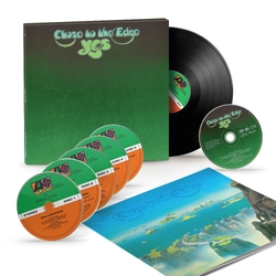 Yes Close To The Edge Super Deluxe Edition BLACK VINYL LP + 5 CD + BLU-RAY SET