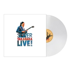 Masayoshi Takanaka Super Takanaka Live Japanese 2024 Remaster LIMITED 180GM LIMITED CLEAR VINYL LP +obi