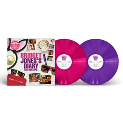 Bridget Jones Diary The Mixtape soundtrack LIMITED FUCHSIA PINK & PURPLE VINYL 2 LP
