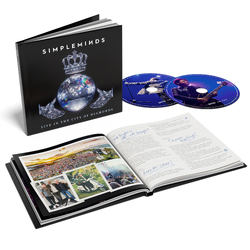 Simple Minds Live in the City of Diamonds 2 CD MEDIA BOOK