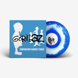 Gorillaz Tomorrow Comes Today WHITE / BLUE COLOUR IN COLOUR VINYL 12INCH