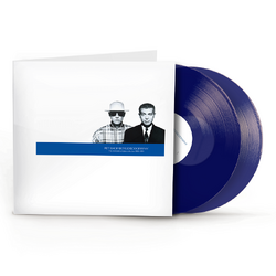 Pet Shop Boys Discography The Singles Collection BLUE VINYL 2 LP