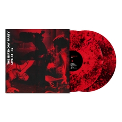 The Birthday Party Live 81-82 LIMITED TRANSPARENT RED WITH BLACK DUST VINYL 2 LP