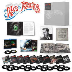 Jeff Wayne The Musical Version Of War Of The Worlds 2025 DELUXE 16 CD / 2 BLU-RAY BOX SET
