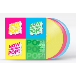 NOW That's What I Call Pop LIMITED YELLOW / PINK / BLUE VINYL 3 LP
