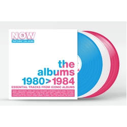 Various NOW That's What I Call An Era The Albums 1980 - 1984 LIMITED WHITE / BLUE / PINK VINYL 3 LP