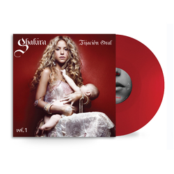 Shakira Fijacion Oral Vol 1 20th Anniversary LIMITED APPLE RED VINYL LP