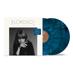 Florence + The Machine How Big, How Blue, How Beautiful 10th Anniversary LIMITED BLUE MARBLE VINYL 2 LP