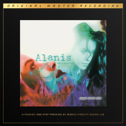 Alanis Morissette Jagged Little Pill 30th Anniversary MFSL UltraDisc One-Step LIMITED #d 180GM SUPERVINYL 2 LP SLIPCASE 45RPM