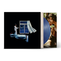 Conan Gray Wishbone BEDROOM BLUE OPAQUE BLUE GALAXY VINYL LP +poster