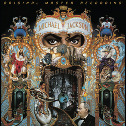 Michael Jackson Dangerous MFSL #D 180GM VINYL 2 LP 33RPM