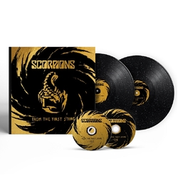 Scorpions From The First Sting BLACK VINYL 2 LP + 2CD BOOKPACK