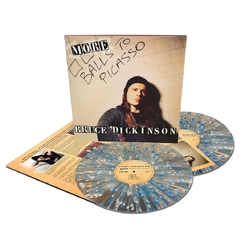 Bruce Dickinson More Balls To Picaso CLEAR / WHITE / BLUE SPLATTER VINYL 2 LP