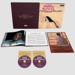 Luciano Pavarotti Puccini Madama Butterfly 2 X HYBRID SACD CLOTH BOUND SLIPCASE WITH BOOK